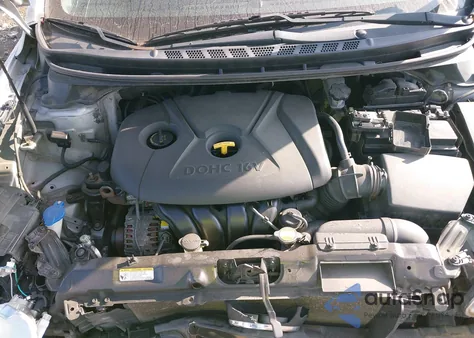 2011 Hyundai Elantra Limited from USA, damaged, VIN 5NPDH4AE7BH021414